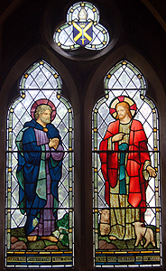 East window of the north aisle June 2011